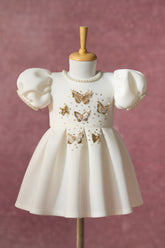 Pleated Butterfly Dress